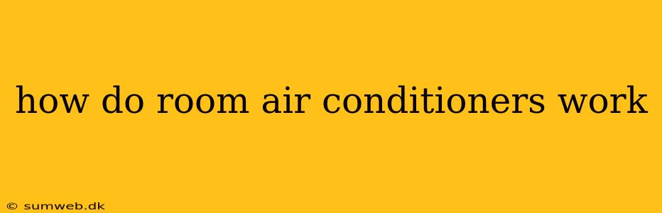 how do room air conditioners work