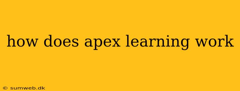 how does apex learning work